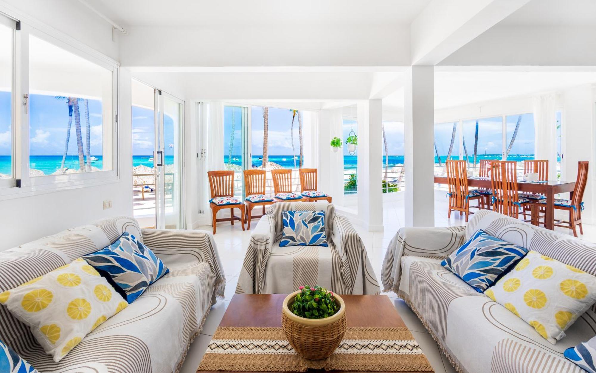 Prime Ocean View Punta Cana Apartments - 3-Bedroom Getaway With Private Terrace On Bavaro Beach Εξωτερικό φωτογραφία