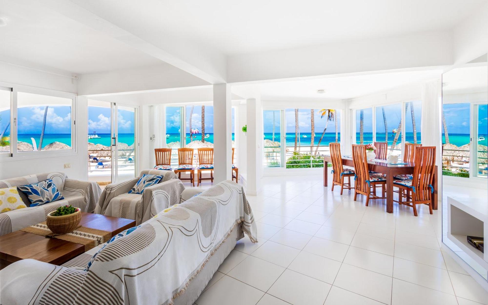 Prime Ocean View Punta Cana Apartments - 3-Bedroom Getaway With Private Terrace On Bavaro Beach Εξωτερικό φωτογραφία