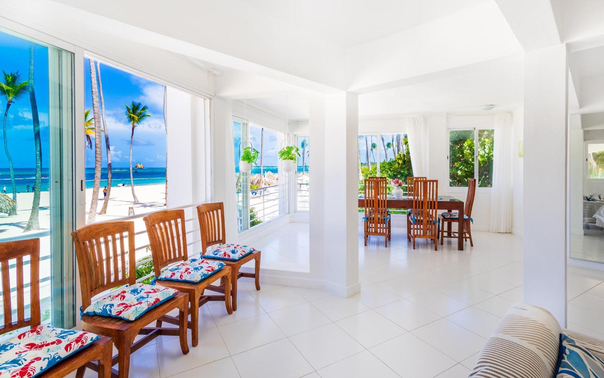 Prime Ocean View Punta Cana Apartments - 3-Bedroom Getaway With Private Terrace On Bavaro Beach Εξωτερικό φωτογραφία
