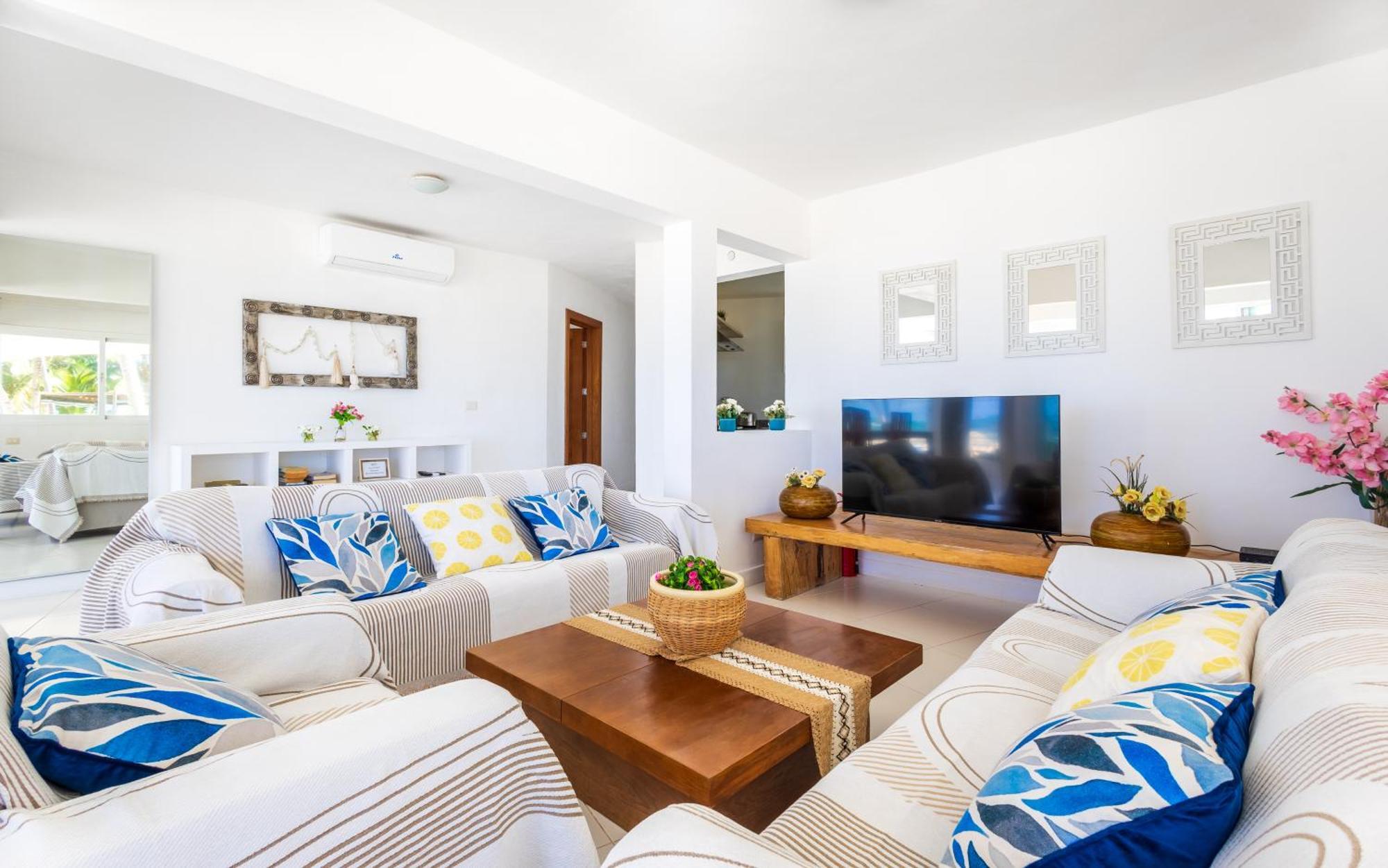 Prime Ocean View Punta Cana Apartments - 3-Bedroom Getaway With Private Terrace On Bavaro Beach Εξωτερικό φωτογραφία